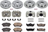 KCOE2443 Autospecialty 1-Click OE Replacement Brake Kit with Calipers