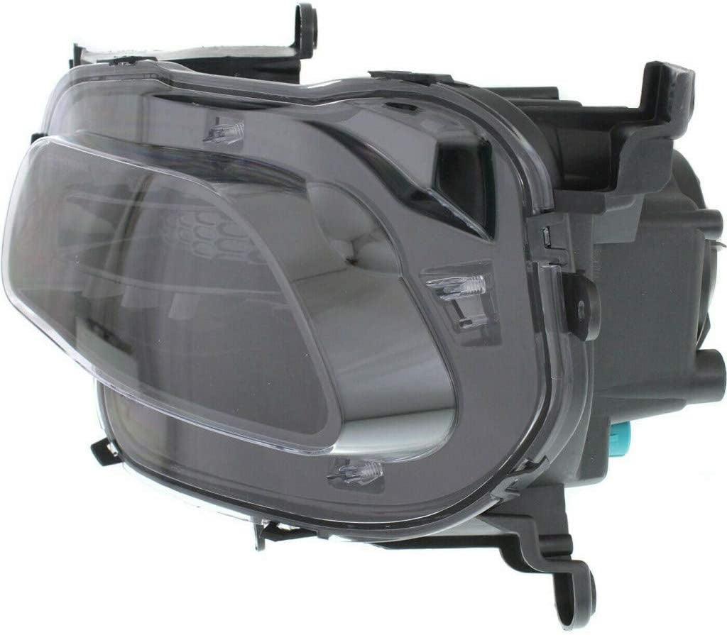 For Jeep Cherokee Headlight 2014-2017 Driver Side | Halogen | Black Trim | CH2502249 | 68102847AE