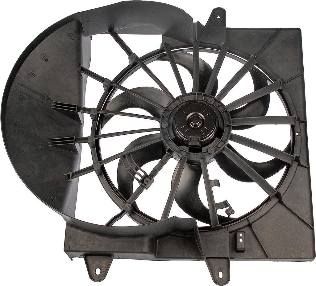 Dorman 620-051 Engine Cooling Fan Assembly Compatible with Select Jeep Models Black