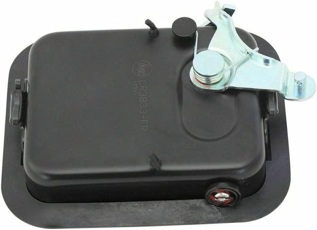 Compatible with Jeep Wrangler TJ Exterior Door Handle 1997-2006 Driver Side | Front | Smooth Black | Trim: All Submodels | CH1311111 | J5758172