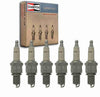 6 Pc Champion Copper plus Spark Plugs Compatible with Chevrolet Chevy II 3.2L 3.8L 4.1L L6 1962-1968