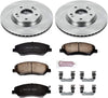 KOE4665 Autospecialty Front Replacement Brake Kit-Oe Brake Rotors & Ceramic Brake Pads
