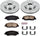 KOE4665 Autospecialty Front Replacement Brake Kit-Oe Brake Rotors & Ceramic Brake Pads