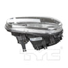 TYC Headlight Assembly for Cabrio, Golf 20-6473-90