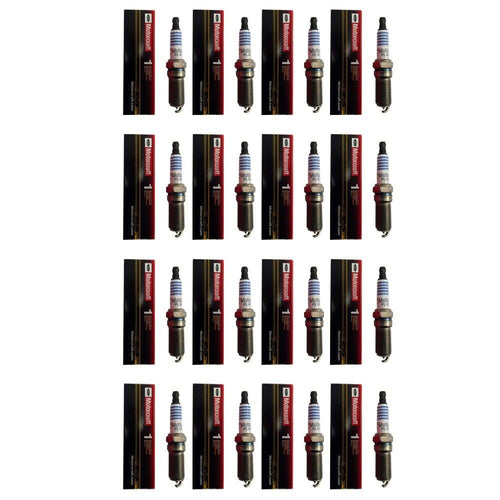 Set of 16 Motorcraft OEM SP526 Double Platinum Spark Plugs for Ford 6.2L V8