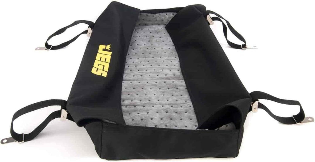 Universal Engine Diaper - NHRA Sportsman Accepted for Competition - Not SFI Rated - Made in USA - Fits 6 to 10 Quart Wet Sump Systems