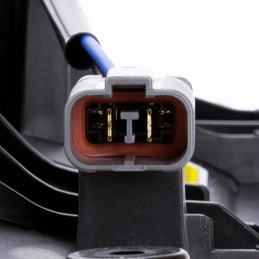 601060 Cooling Fan Assembly Compatible with 2006-2008 Honda Ridgeline , Black