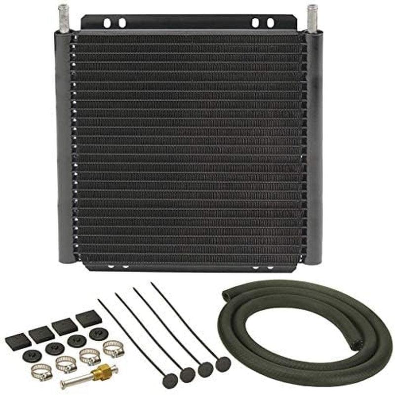 13504 Series 8000 Plate and Fin Transmission Oil Cooler , Black