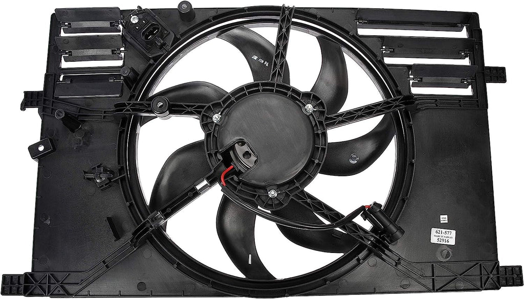 Dorman 621-577 Engine Cooling Fan Assembly Compatible with Select Fiat / Jeep / Ram Models