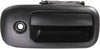 for Chevy Express 2500 Exterior Door Handle Front Passenger Side Smooth Black 2003-2009 | with Key Hole| Trim: Base/Ls