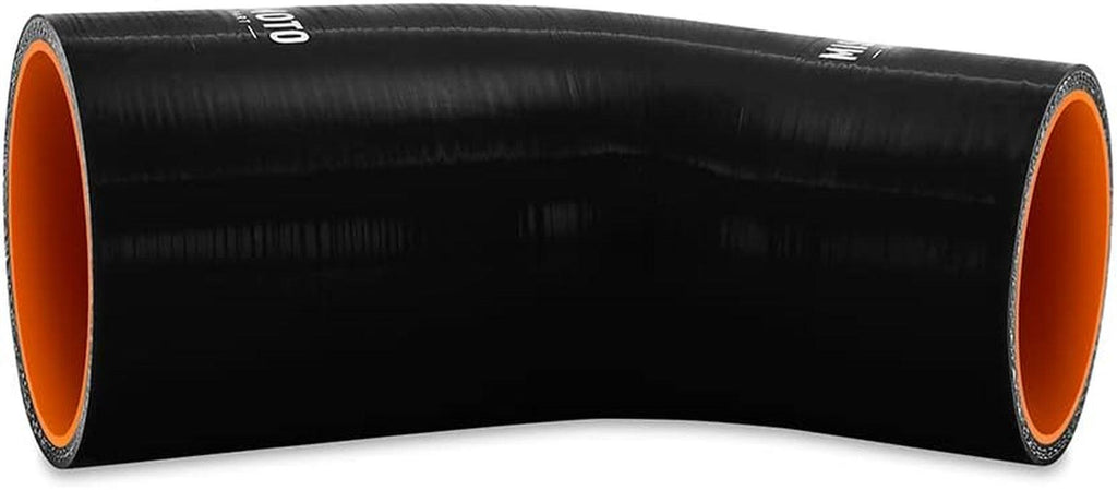 MMCP-R45-30325BK 45-Degree Silicone Transition Coupler, 3.00" to 3.25", Black