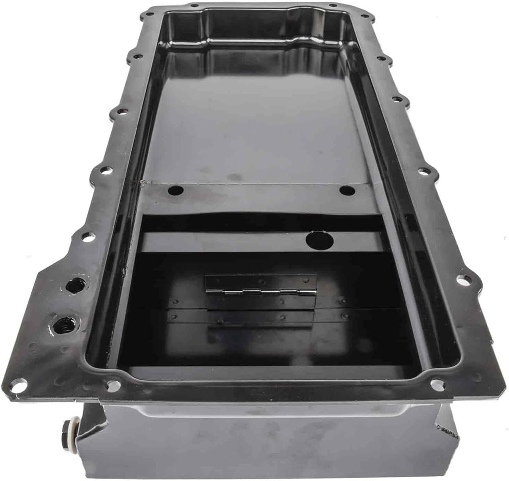 Street & Strip Engine Swap Oil Pan | for GM LS Series | Fits 1965-1972 A-Body,1967-1969 F-Body,1968-1972 X-Body | 14-Gauge Steel | 6-Quart Capacity plus Filter