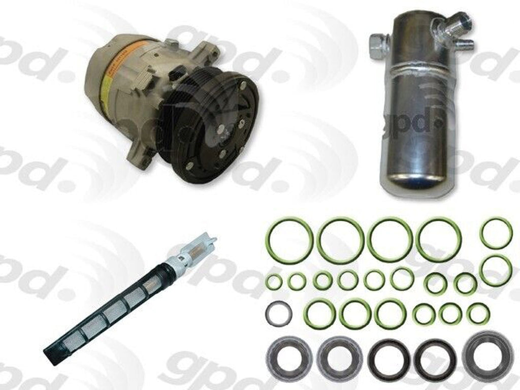 Global Parts A/C Compressor and Component Kit for Cavalier, Sunbird 9612203