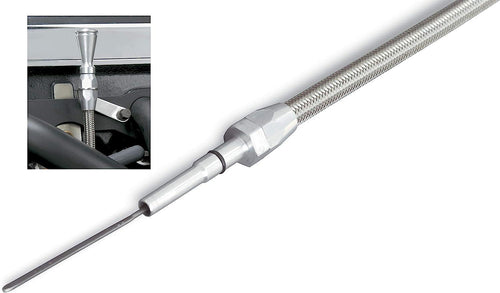 1220014 Anchor-Tight Brite Flexible Engine Dipstick with Lock for Chevy Small Block Transmission