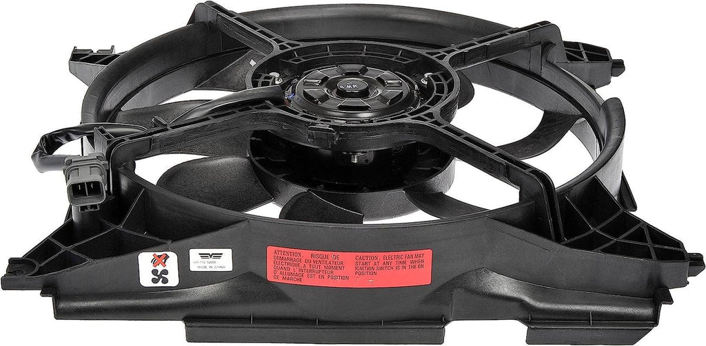 Dorman 620-712 Engine Cooling Fan Assembly Compatible with Select Hyundai Models, Black