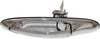 for Lincoln Town Car Exterior Door Handle Rear, Driver Side Chrome (1998-2002) | Trim:All Submodels | FO1520115 | YW1Z5426605AA