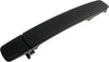 Dorman 83848 Exterior Door Handle Compatible with Select Nissan Models, Smooth Black
