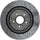 Gold 18A2807 Black Hat Rear Disc Brake Rotor