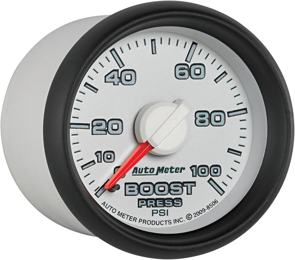 8506 Factory Match Mechanical Boost Gauge