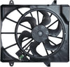 621690 Cooling Fan Assembly Compatible with 2007-2011 Dodge Nitro , Black