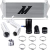 MMINT-RGR-19KSLP Performance Intercooler Kit, Compatible with Ford Ranger 2.3L Ecoboost 2019+, Silver Intercooler, Polished Pipes