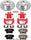 KC1719 1-Click Performance Brake Kit with Caliper