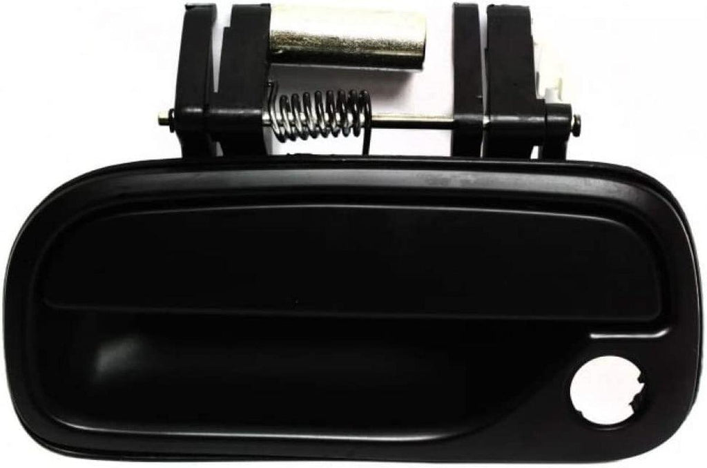 for Toyota Tundra Exterior Door Handle Front, Driver Side Smooth Black (2000-2006) | with Key Hole | Trim: Base/Sr5/Limited | TO1310125 | 6922034040C1