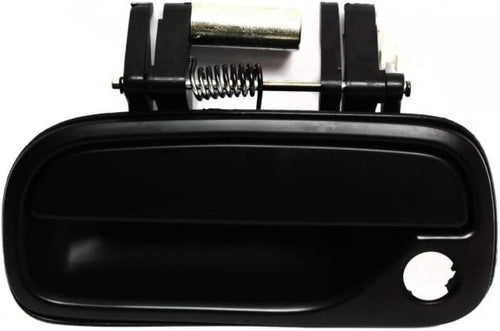 for Toyota Tundra Exterior Door Handle Front, Driver Side Smooth Black (2000-2006) | with Key Hole | Trim: Base/Sr5/Limited | TO1310125 | 6922034040C1