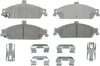 Advantage 14D727CH Ceramic Front Disc Brake Pad Set with Hardware