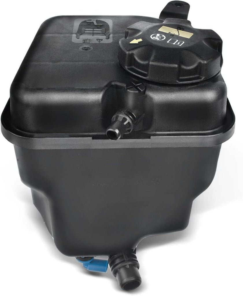 A-Premium Engine Coolant Overflow Recovery Reservoir Tank [With Sensor & Cap] Compatible with BMW [E90 E92 E93] 335I Xdrive 2009-2013, E84 X1 2012 3.0L, Replace# 17137640515, 17137590626, 7590626