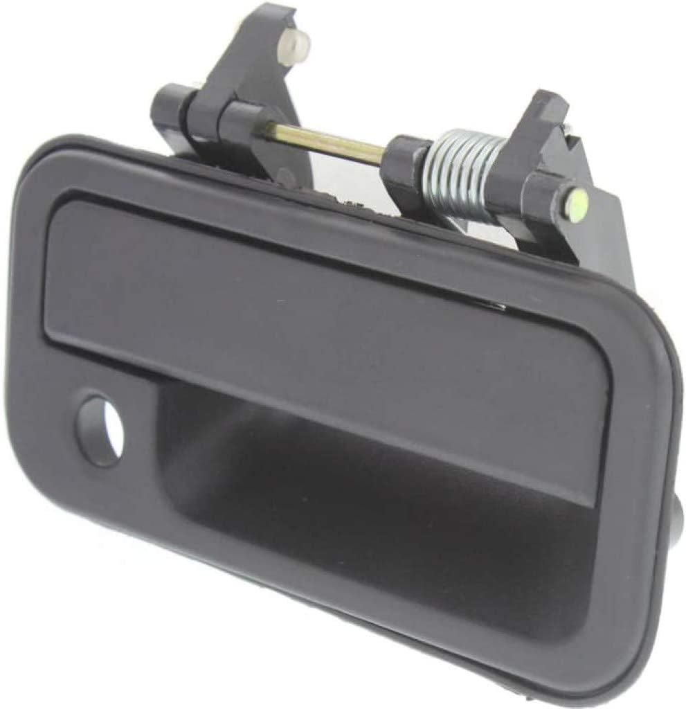 for Isuzu Rodeo Exterior Door Handle Front, Passenger Side Textured Black (1991-1997) | with Key Hole| Trim:All Submodels