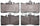 Advics AD0870 Front Brake Pad