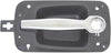 for International MXT Exterior Door Handle 2008 2009 Front Passenger Side Black Bezel W/Chrome Lever | W/Key Hole| Trim: Base
