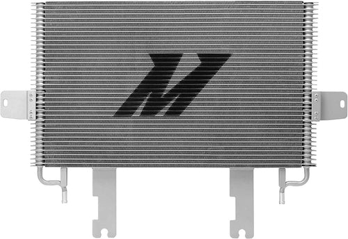MMTC-F2D-03SL Transmission Cooler Compatible with Ford 6.0 Powerstroke 2003-2007 Silver