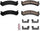 (Z23-784) Z23 Evolution Sport Brake Pads, Front