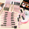 Makeup Brushes,  32Pcs Professional Soft Synthetic Kabuki Cosmetic Eyebrow Shadow Makeup Brush Set Kit