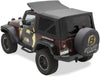 7913635 Black Diamond Sailcloth Replace-A-Top for 2007-2009 Wrangler JK 2-Door