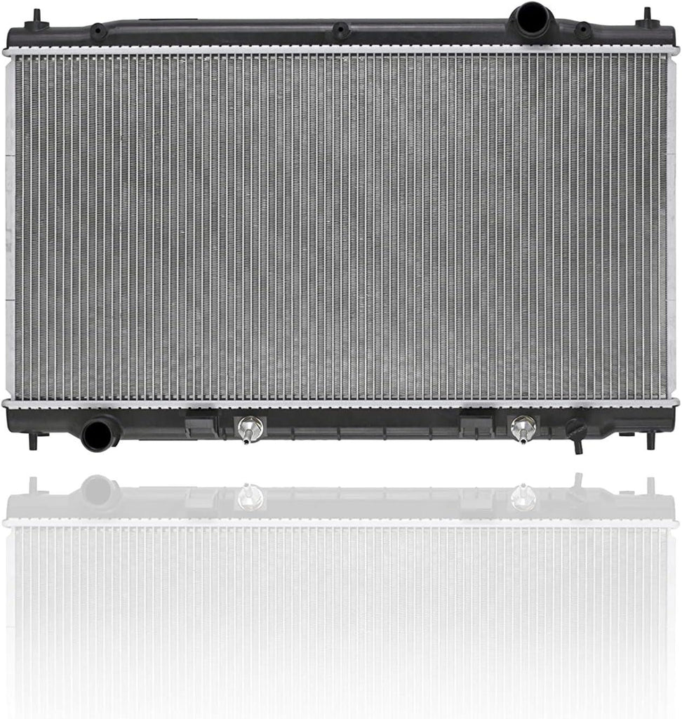 Radiator -  Compatible/Replacement for 13440 14-18 Infiniti Q50 3.7L, 14-18 Q50 Hybrid 3.5L Automatic - Plastic Tank Aluminum Core, with Transmission Oil Cooler