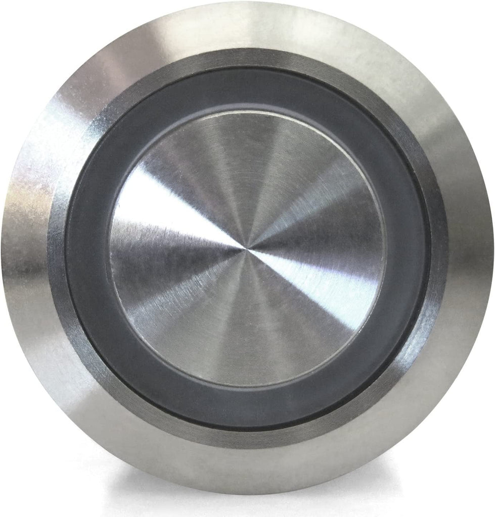 Keep It Clean  22Mm Latching Billet Button with LED Red/Yellow Ring