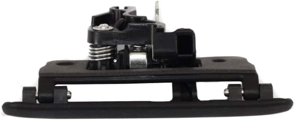 For Ford E-350 Econoline Club Wagon Exterior Door Handle Rear, Driver or Passenger Side - Side Hinged Door Textured Black (1992-2002) | Trim: All Submodels