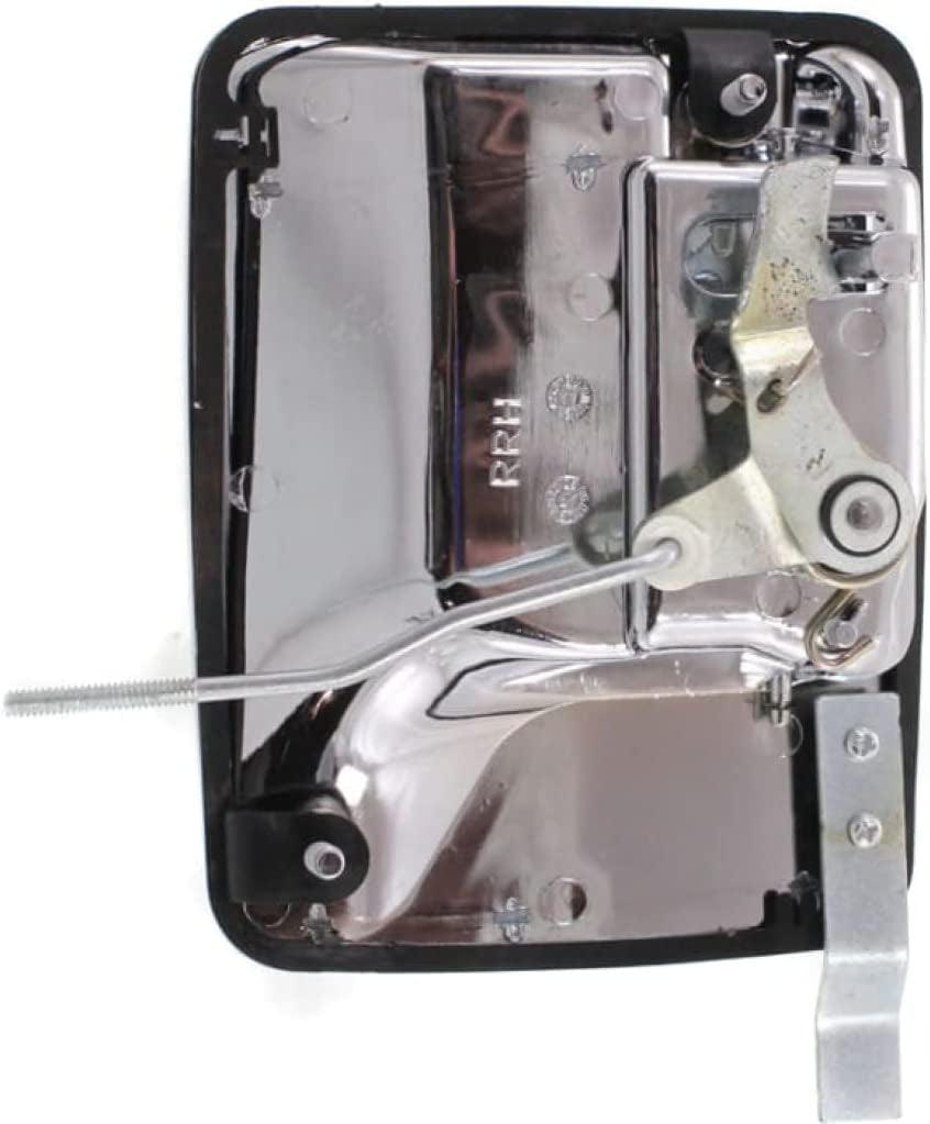 For Ford F-250 Super Duty Exterior Door Handle Front or Rear, Passenger Side Chrome (1999-2016) | Trim:All Submodels