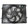 Dual Radiator and Condenser Fan Assembly Fits 2012 Hyundai Sonata