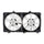 621900 Radiator & Condenser Cooling Fan Assembly for TOYOTA CAMRY