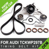 TCKWP297B TB297K1 CK297LK2 AWK1327 Engine Timing Belt Kit Fits for 00-04 for Audi A6 Quattro 01-05 for Audi Allroad Quattro 00-02 for Audi S4