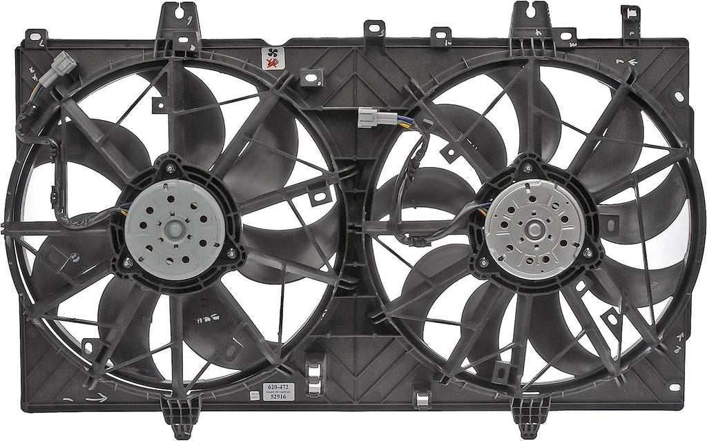 Dorman 620-472 Engine Cooling Fan Assembly Compatible with Select Nissan Models