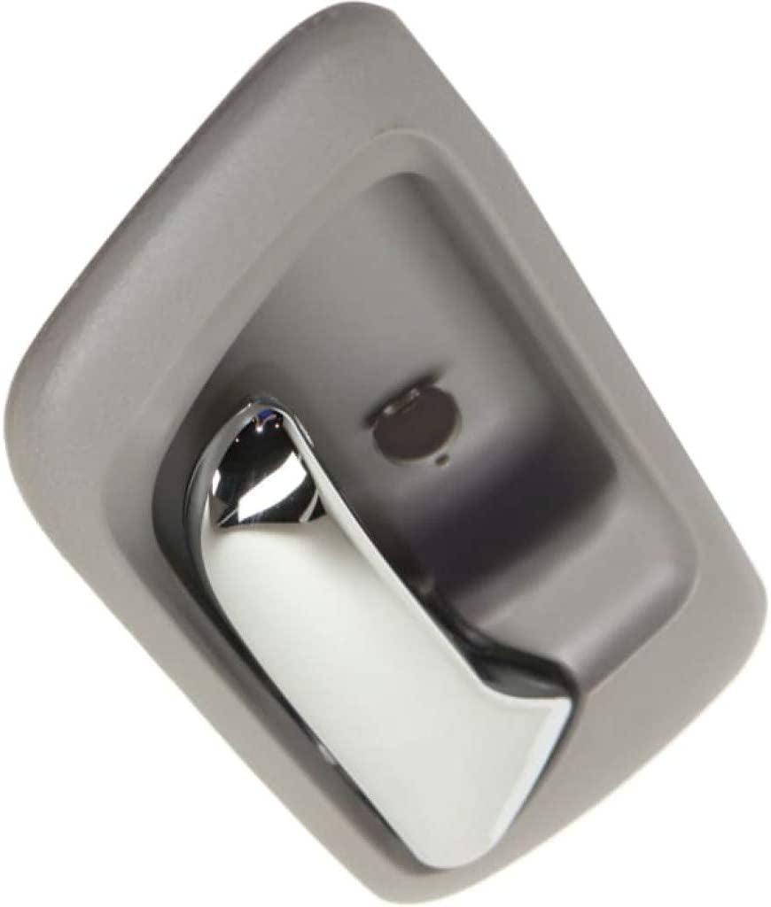 For Honda Accord Interior Door Handle Rear, Passenger Side Gray Bezel with Chrome Lever (1998-2002) | Trim:All Submodels | HO1353104 | 72620S84A01ZB