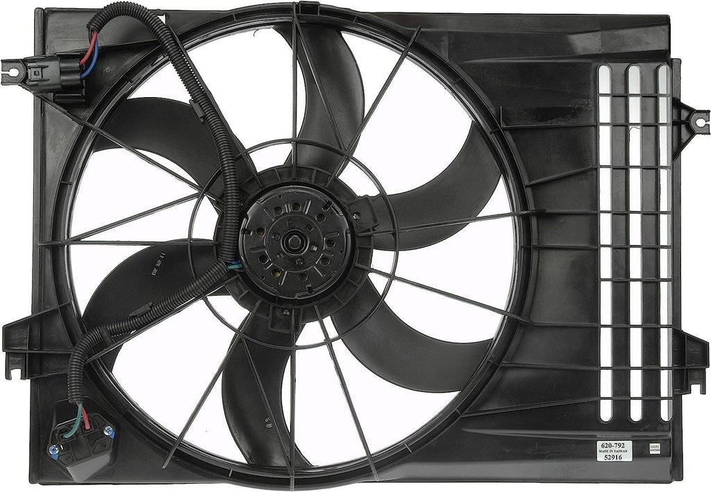 Dorman 620-792 Engine Cooling Fan Assembly Compatible with Select Hyundai/Kia Models