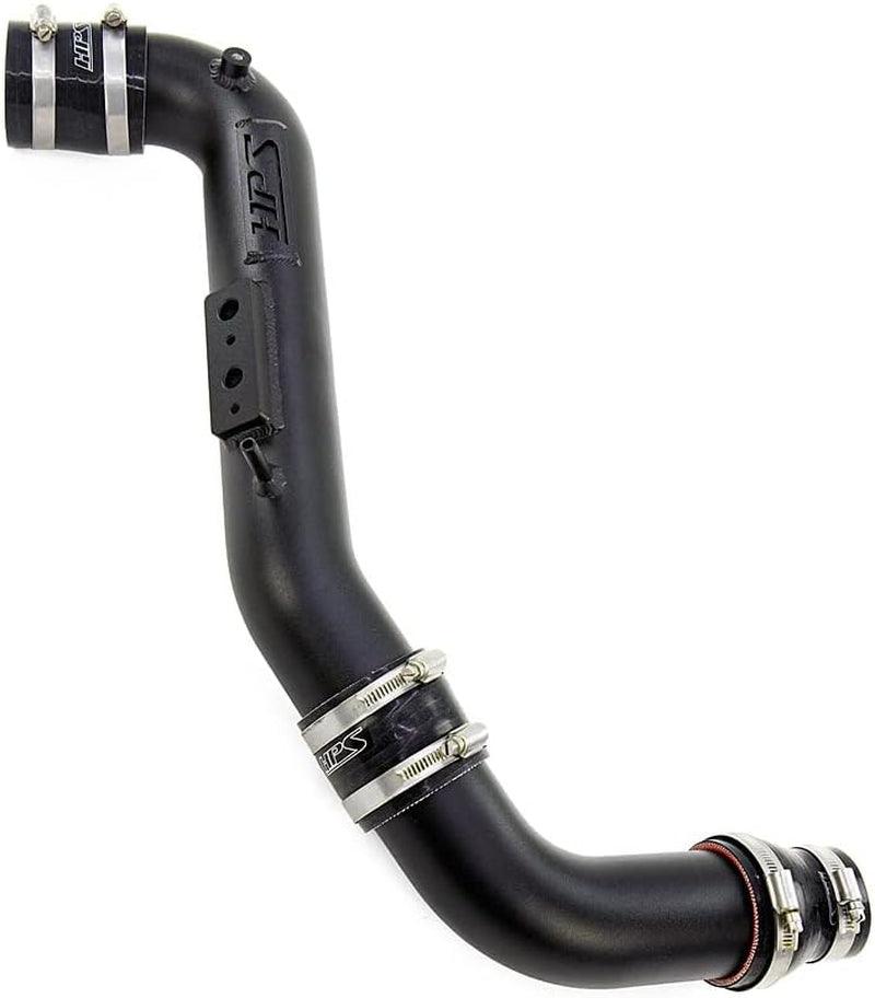 HPS Performance Black Upper Charge Pipe Cold Side Compatible for 2018-2022 Honda Accord 1.5L Turbo, 17-134WB