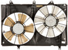 Four Seasons Dual Radiator and Condenser Fan Assembly for 03-04 CTS 76189