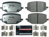 Rear Z37-2231 Carbon-Fiber Ceramic Brake Pads Z37 Top Cop